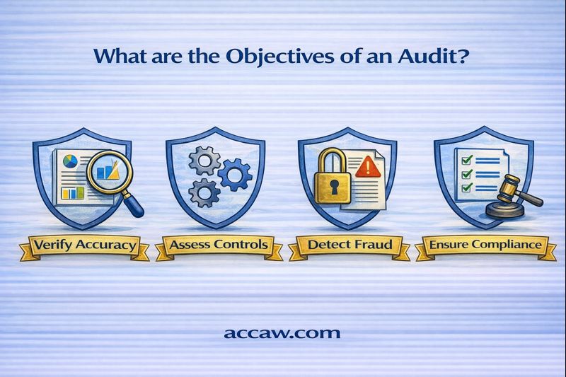 What are the objectives of an audit?