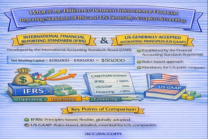 What is the difference between International Financial Reporting Standards (IFRS) and US Generally Accepted Accounting Principles (US GAAP)?
